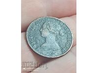 1 farthing 1866