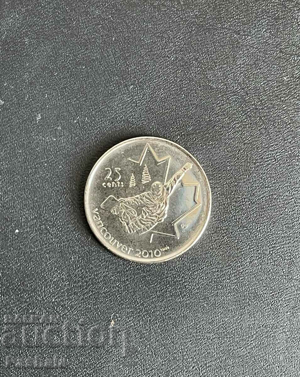 Canada 25 de cenți 2008