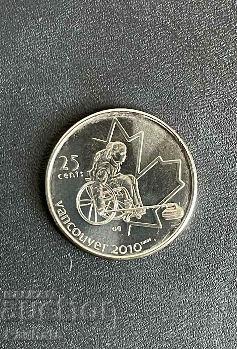 Canada 25 cent 2008