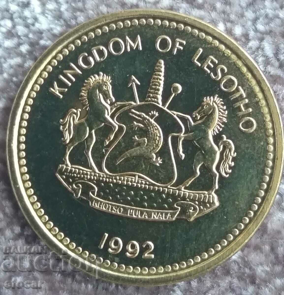 1 cent Lesotho 1992