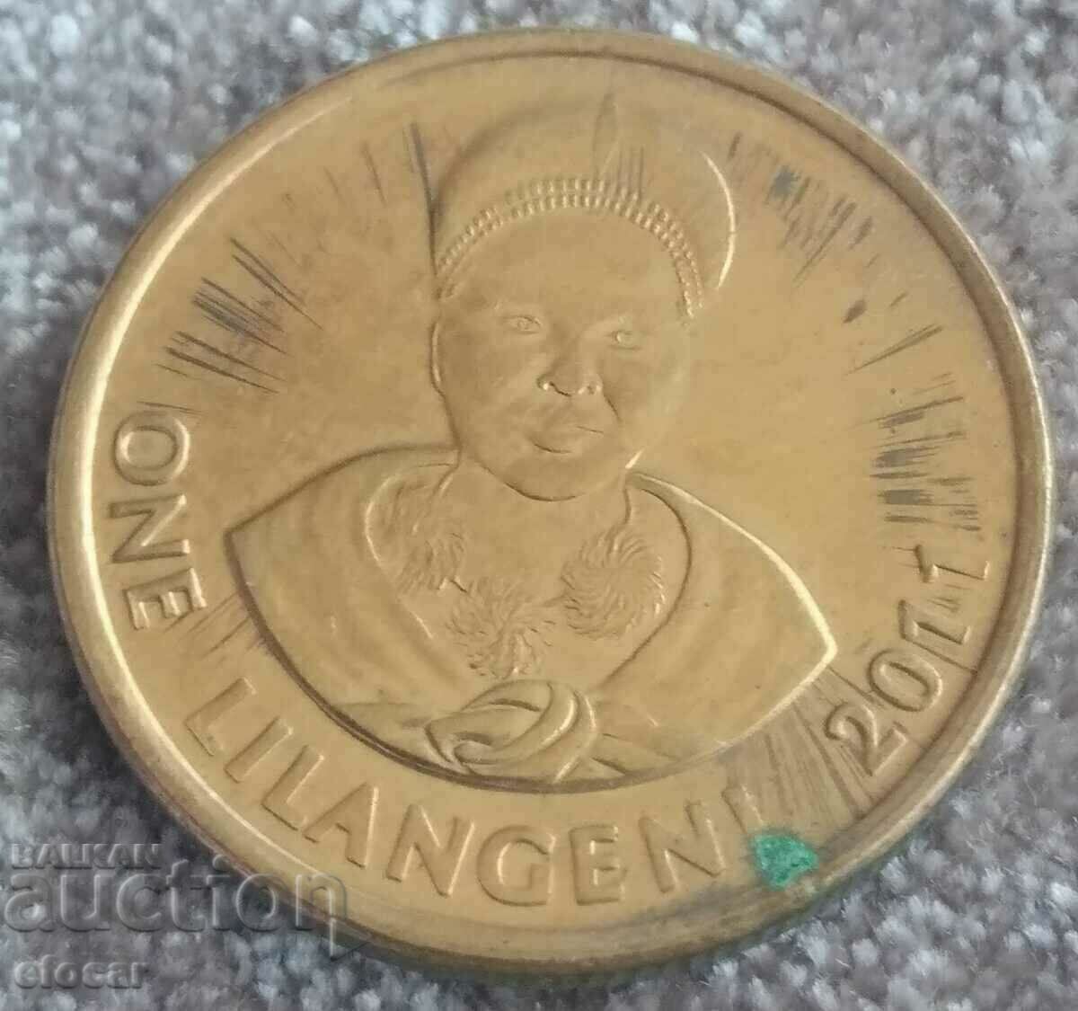 1 lilangeni Eswatini (Swaziland) 2011 with price 4.00 BGN | € 2.05 1 lilangeni Eswatini (Swaziland) 2011 with price 4.00 BGN | € 2.05