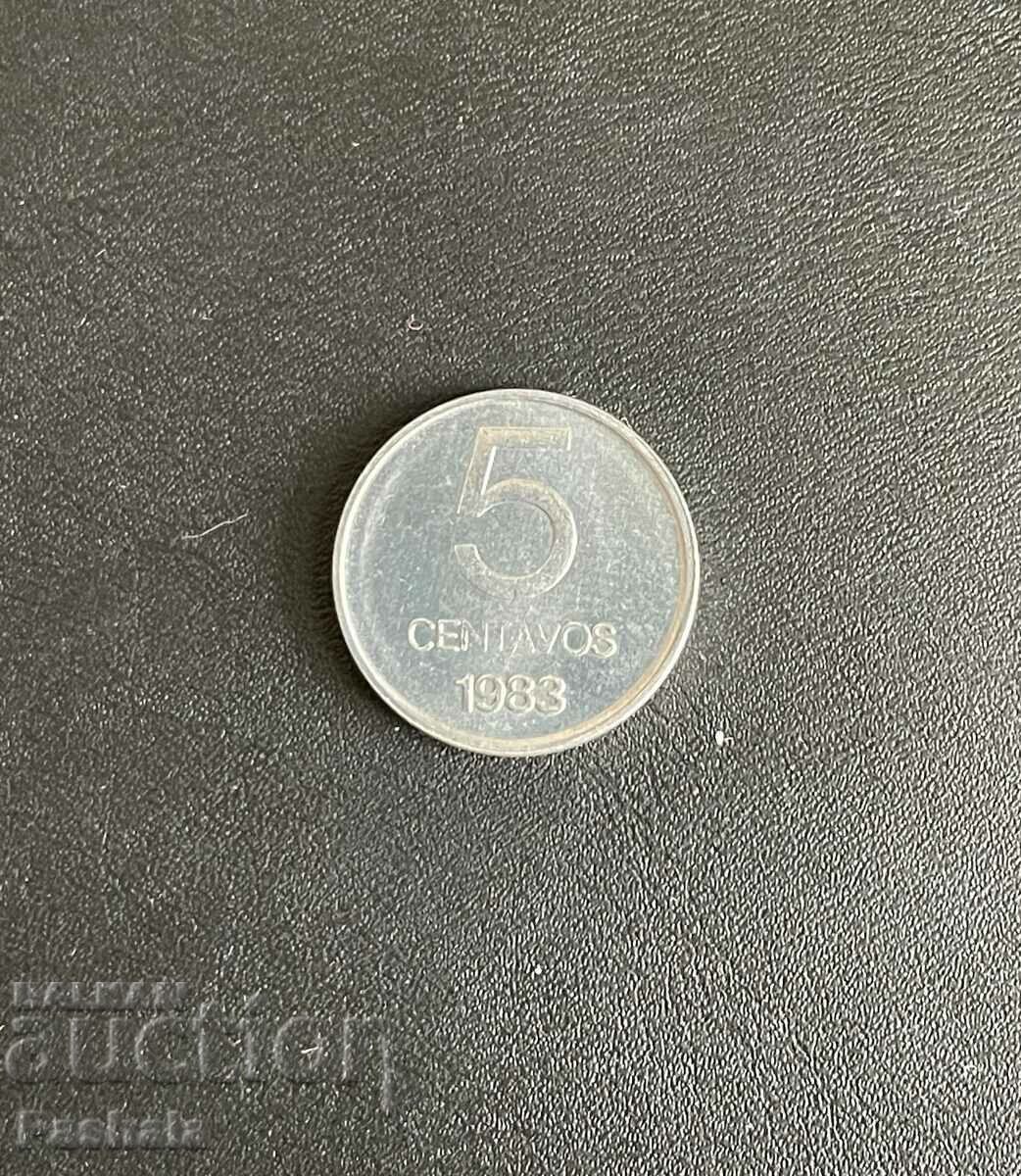 Argentina 1 centavo1983