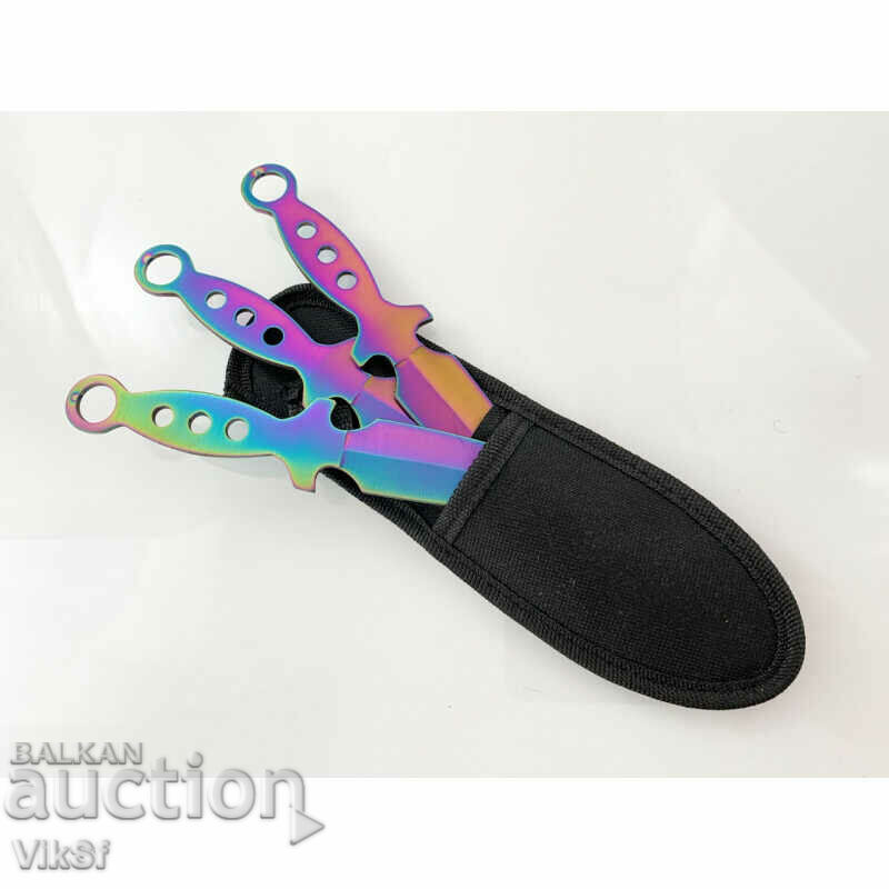 Kunai knives, shuriken well balanced - 80x190 with price 19.00 BGN | € 9.71 Kunai knives, shuriken well balanced - 80x190 with price 19.00 BGN | € 9.71