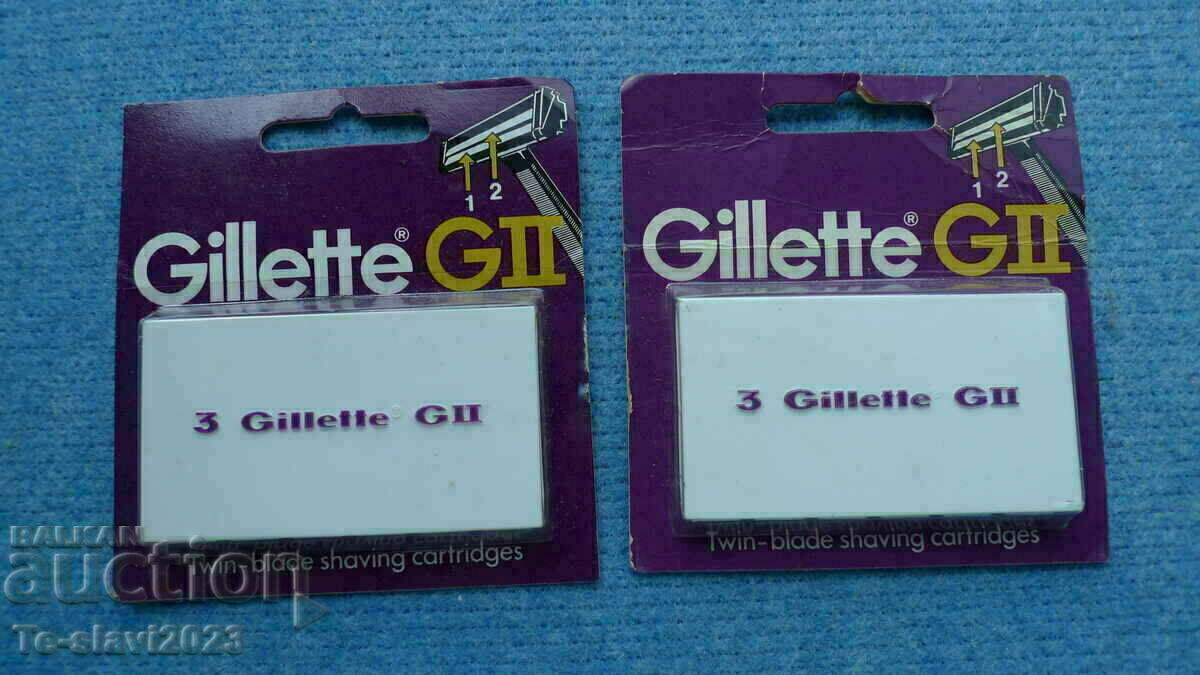 Old Gillette GII razors