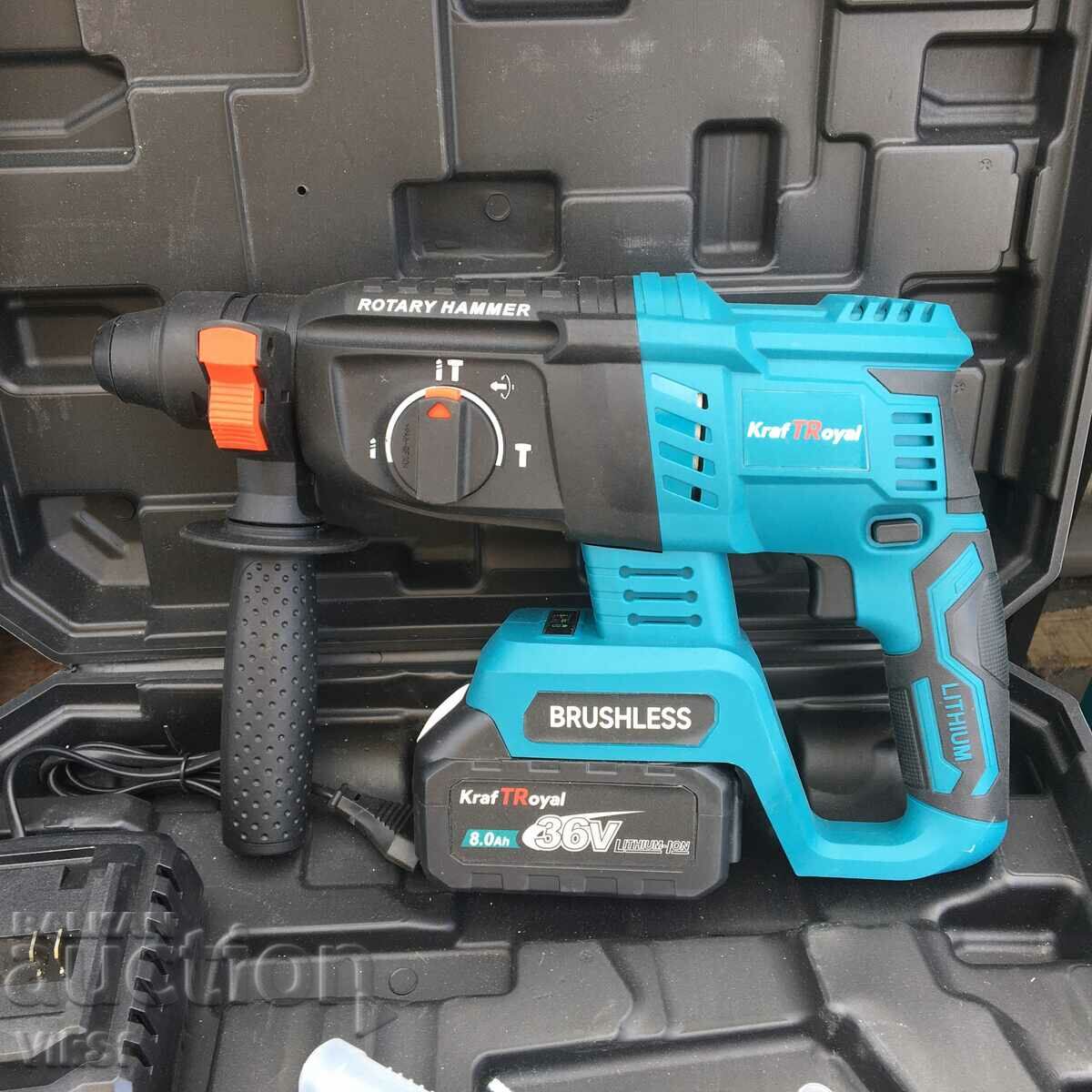 German Cordless Cordless Drill 36V 6Ah SDS-Plus .. - 5 German Cordless Cordless Drill 36V 6Ah SDS-Plus .. - 5