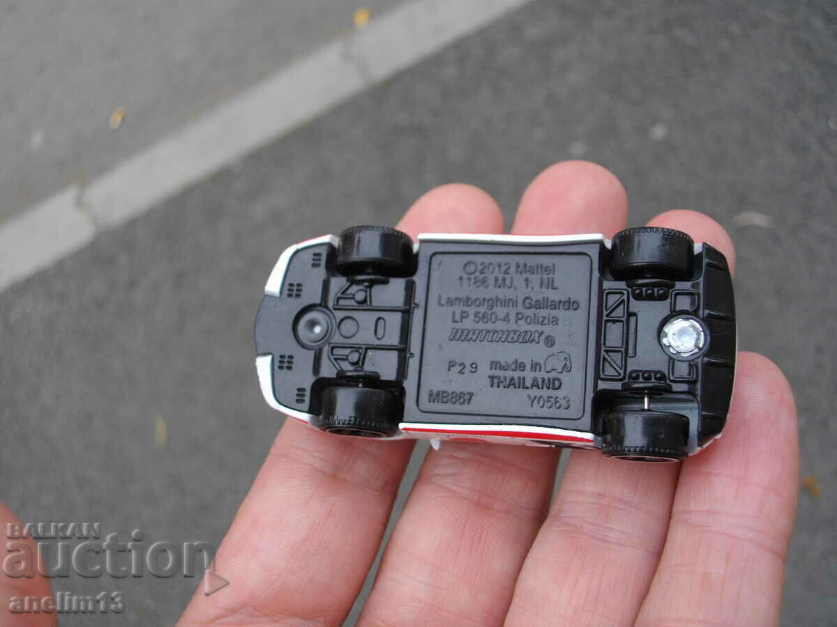 MATCHBOX THAILAND LAMBORGHINI GALLARDO MATCHBOX - 7