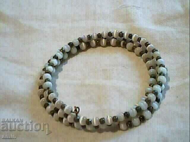 old beautiful bracelet made of 100% natural cat hair old beautiful bracelet made of 100% natural cat hair