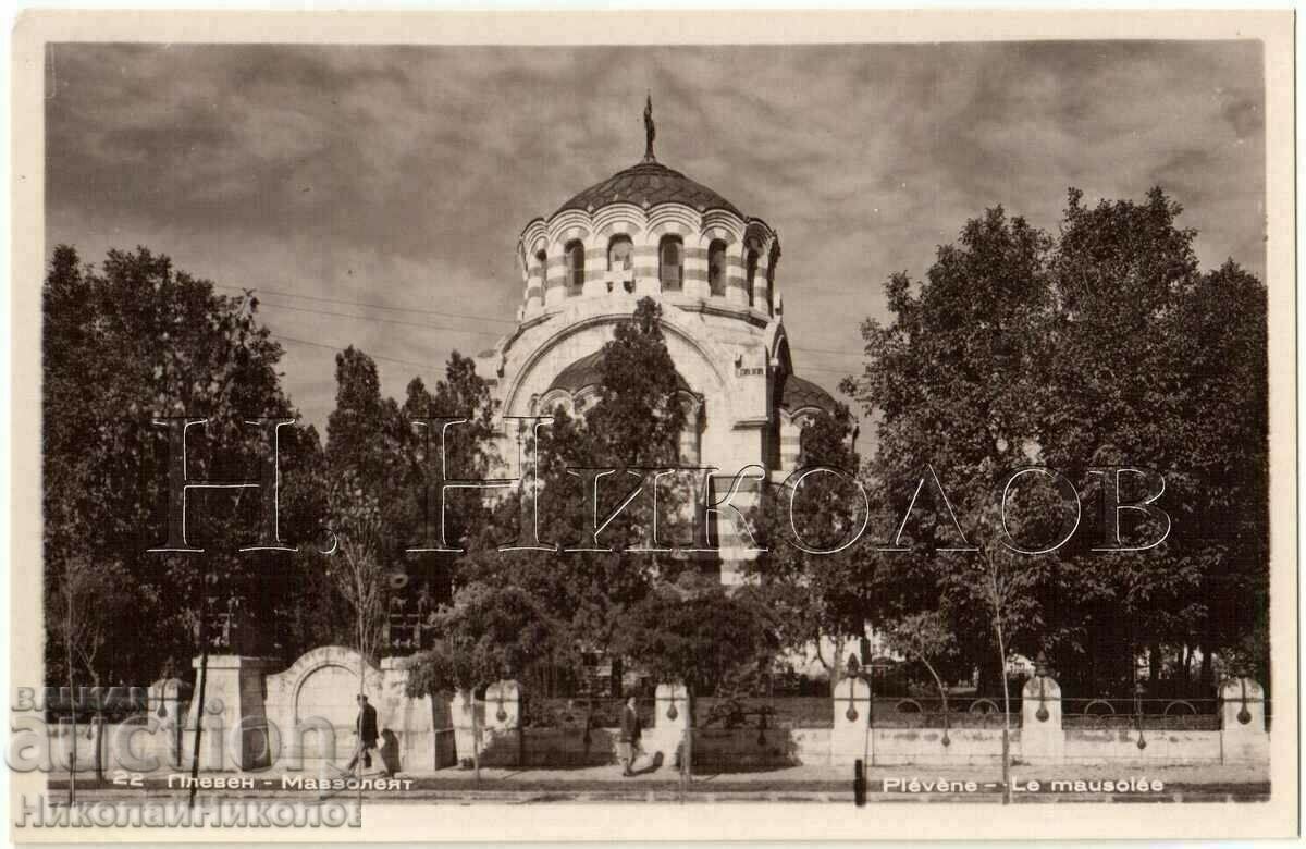OLD CARD PLEVEN MAUSOLEUM G325