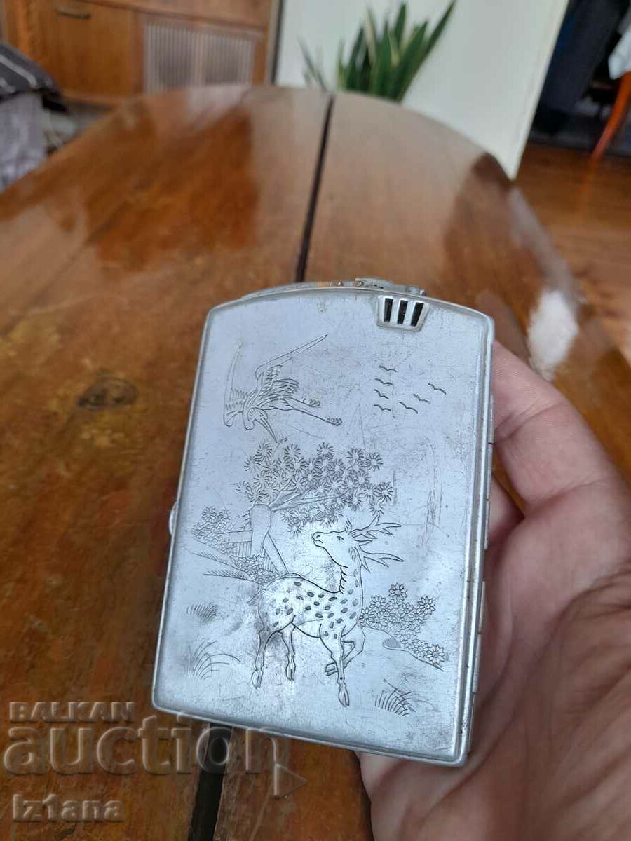 Auction Old cigarette case Auction Old cigarette case