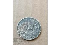 Coin 1 lev 1894 Principality of Bulgaria silver