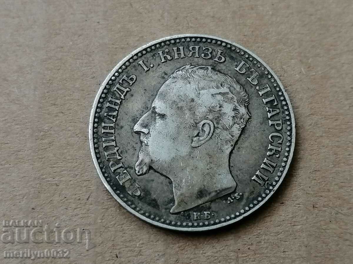 Coin 1 lev 1891 Principality of Bulgaria silver with price 135.00 BGN | € 69.02 Coin 1 lev 1891 Principality of Bulgaria silver with price 135.00 BGN | € 69.02