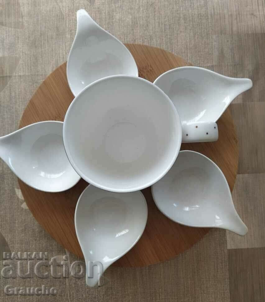 Porcelain serving set 7 pieces DUKA