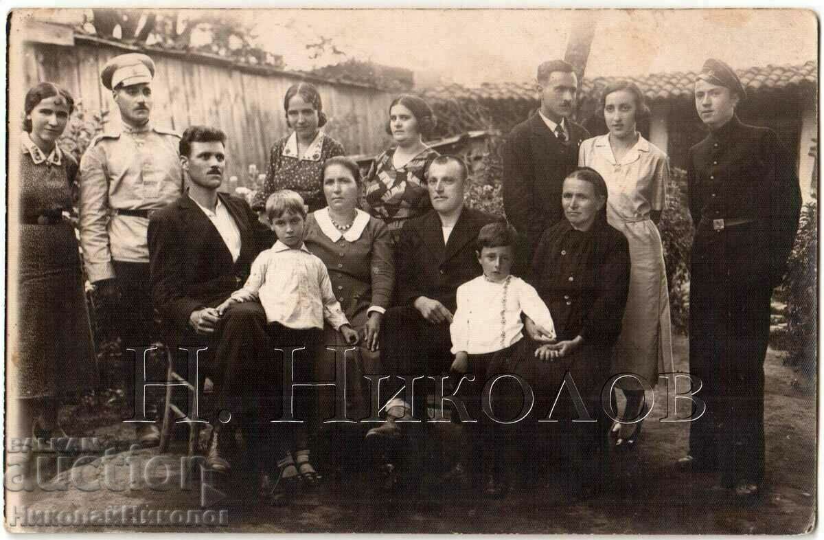 1933 OLD MEMORIAL PHOTO OF KYUSTENDIL G340