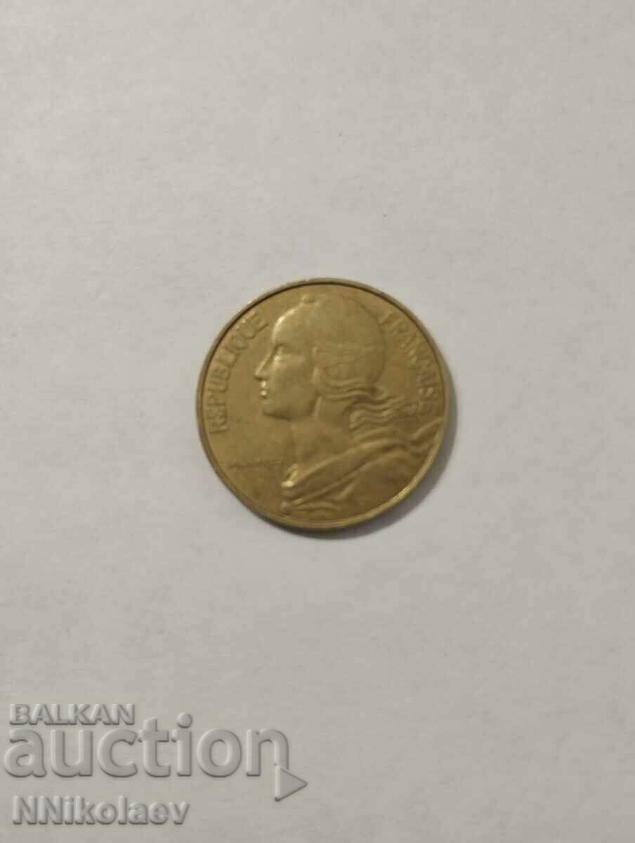 Auction  France 20 centimes 1981