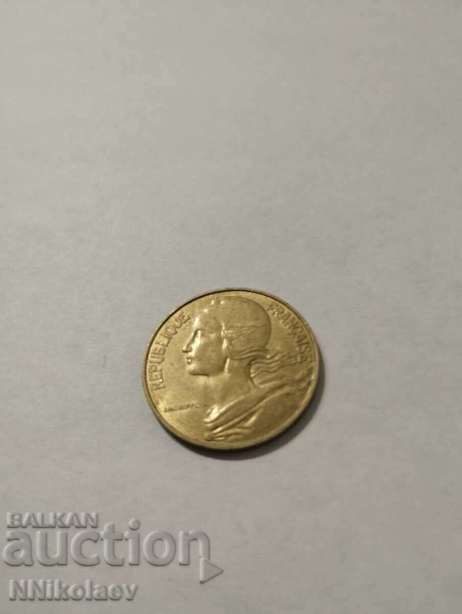 Auction France 20 centimes 1984 Auction France 20 centimes 1984