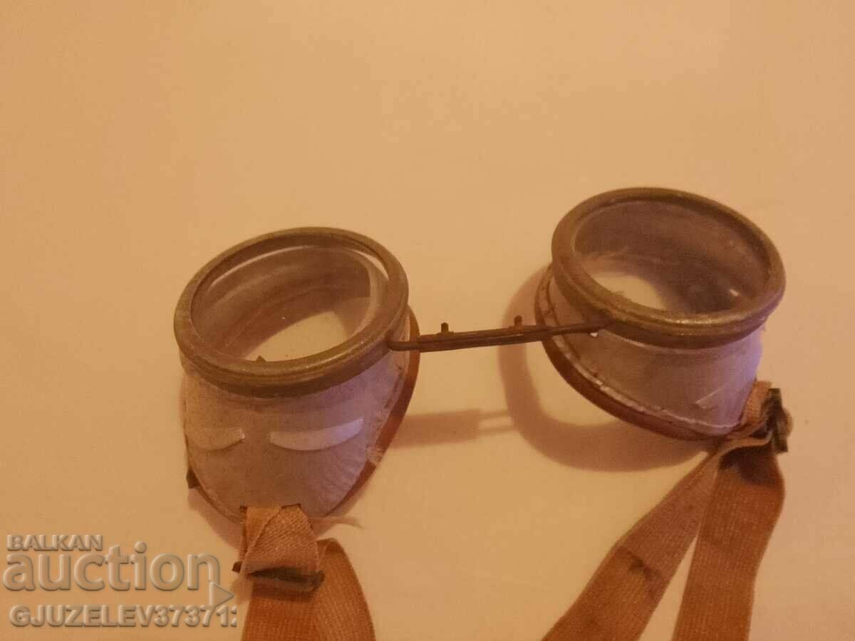 Ochelari de colecție, rari, vintage retro pentru motociclete - 5