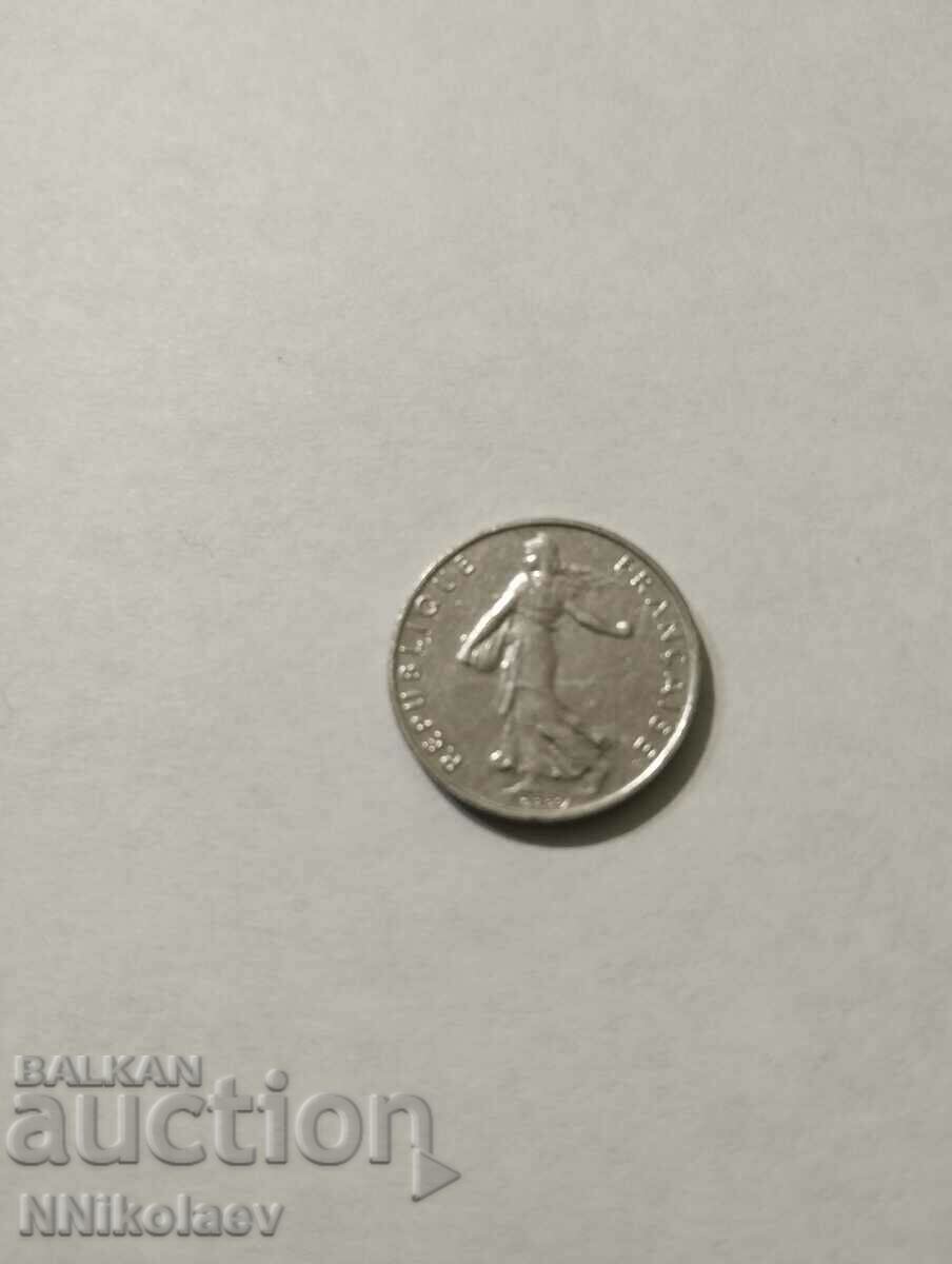 Auction France 1/2 - half franc 1997 Auction France 1/2 - half franc 1997