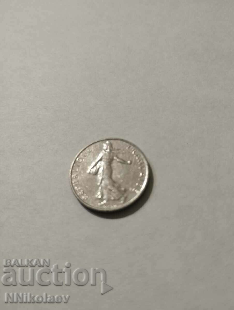 Delivery of France 1/2 - half franc 1997 Delivery of France 1/2 - half franc 1997