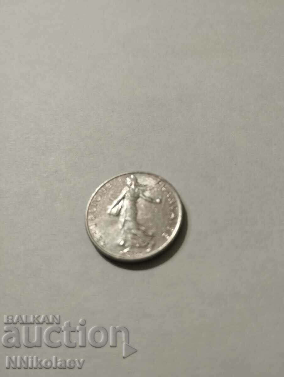 Δημοπρασία Γαλλία 1/2 - μισό φράγκο 1978 Δημοπρασία Γαλλία 1/2 - μισό φράγκο 1978