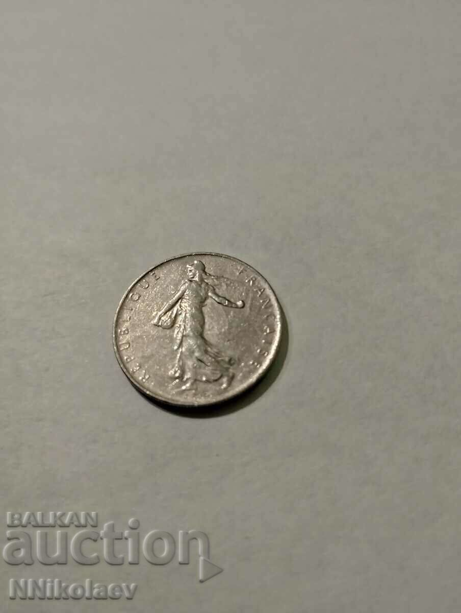 Delivery of France 1 franc 1977 Delivery of France 1 franc 1977