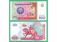 (¯`'•.¸   УЗБЕКИСТАН  500 сум 1999  UNC   ¸.•'´¯)