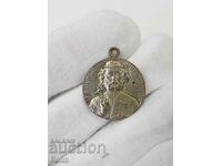 Rară medalie regală 1000 de ani țarul Boris bulgar