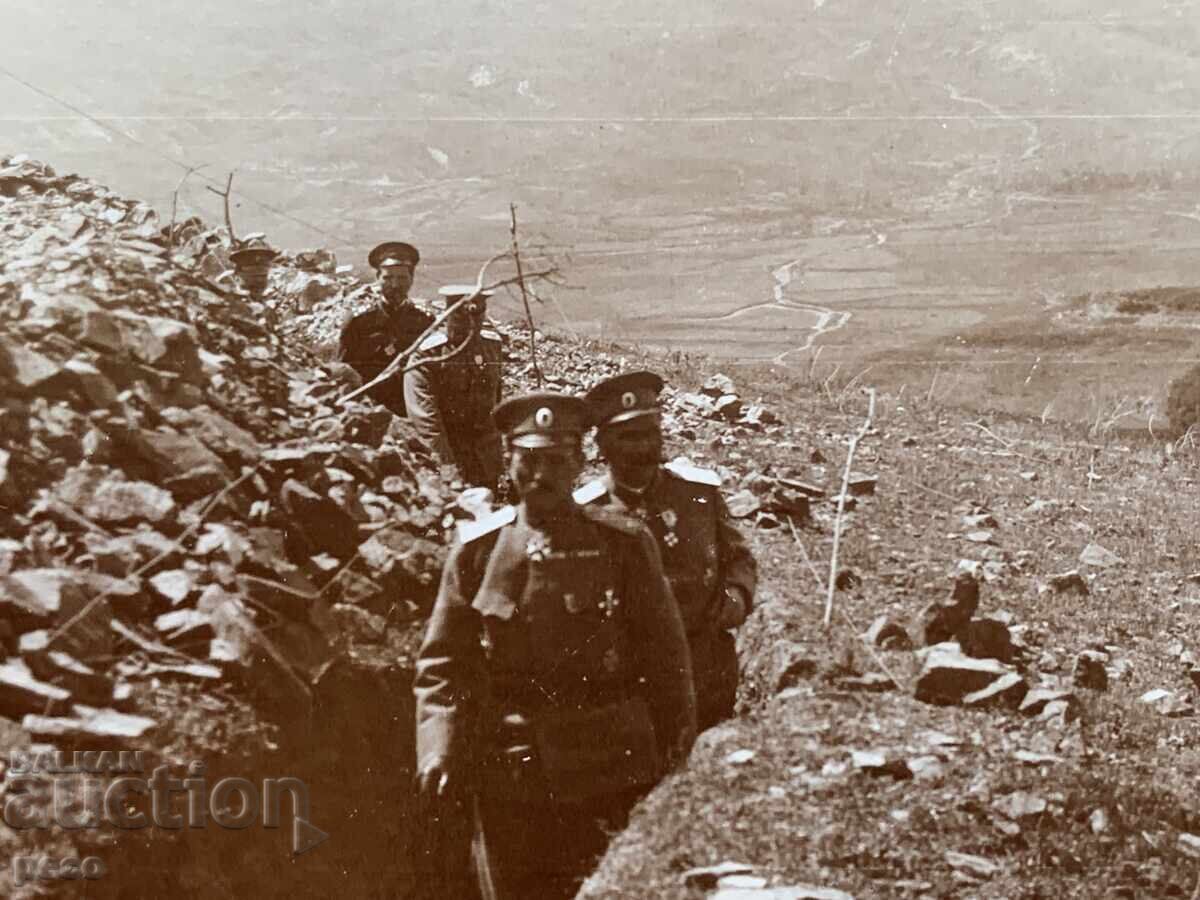 Delivery of General Nikola Zhekov and General Hristo Popov old photo