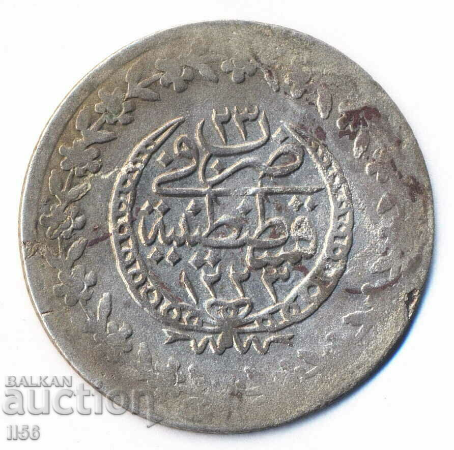 Turcia - Imperiul Otoman - 100 de bani 1223/23 (1808) - 01