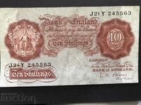 Great Britain England 10 Shillings 1955