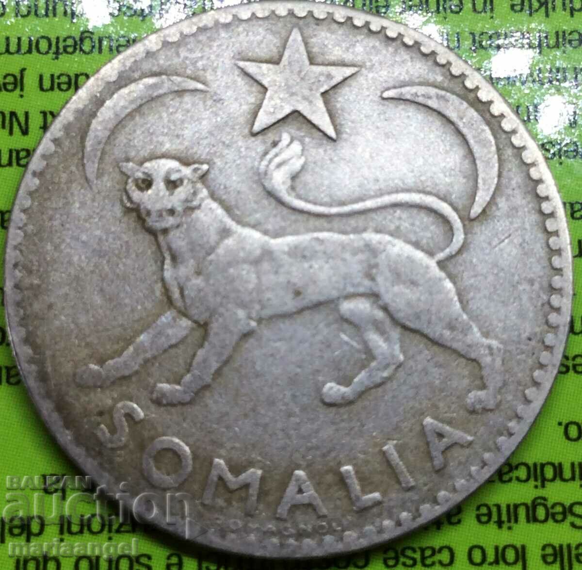 Somalia 1 Somali 1950 mint ROME Italian colony 26mm