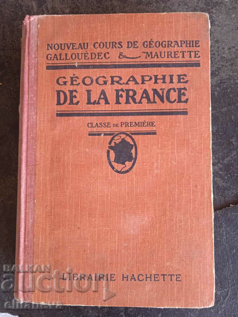 Geography of France 1930