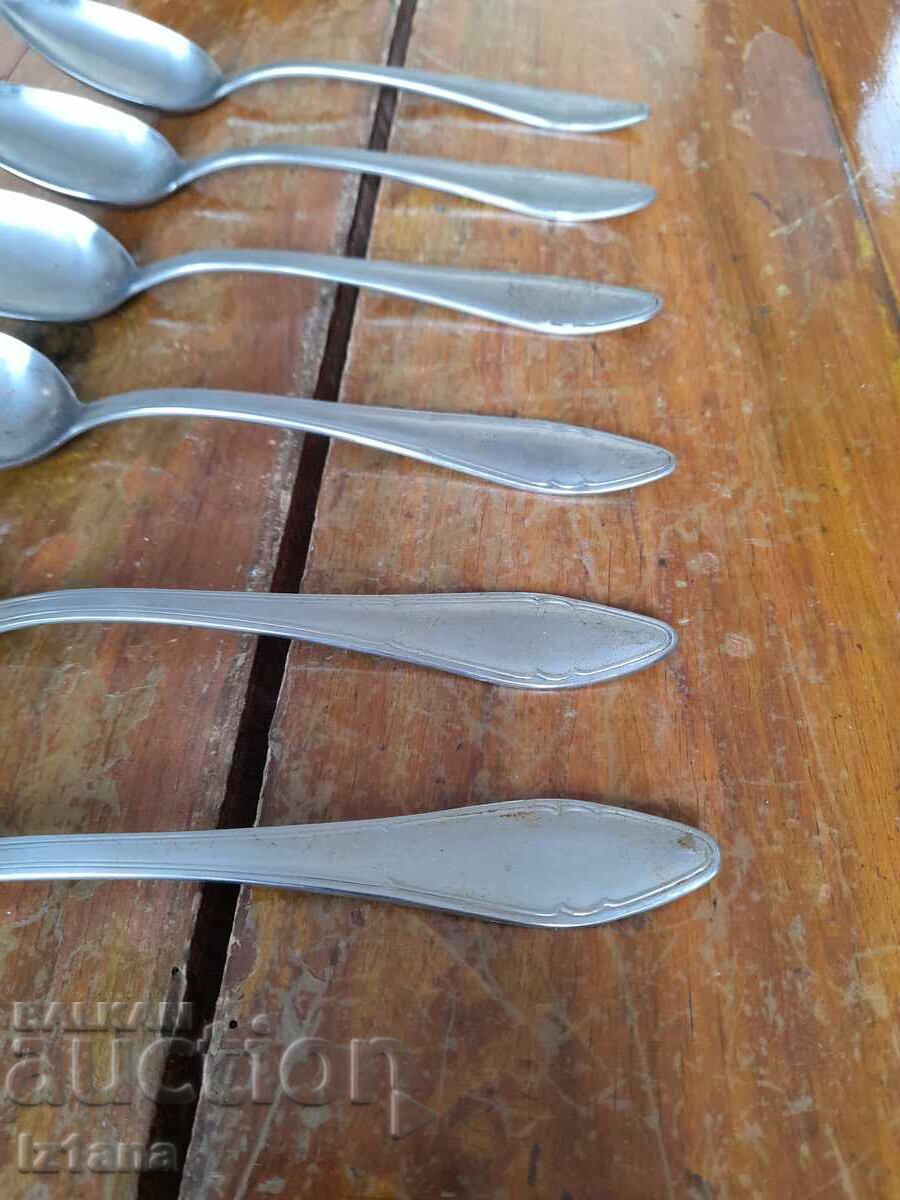 Auction Old spoon, spoons P. Denev Auction Old spoon, spoons P. Denev