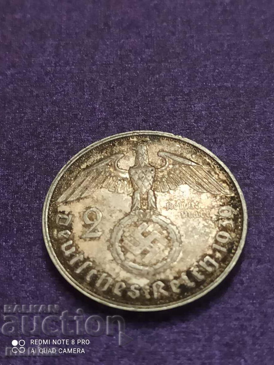 2 Γραμματόσημα 1939 ασημένιο Τρίτο Ράιχ με τιμή 29.99 BGN | € 15.33 2 Γραμματόσημα 1939 ασημένιο Τρίτο Ράιχ με τιμή 29.99 BGN | € 15.33