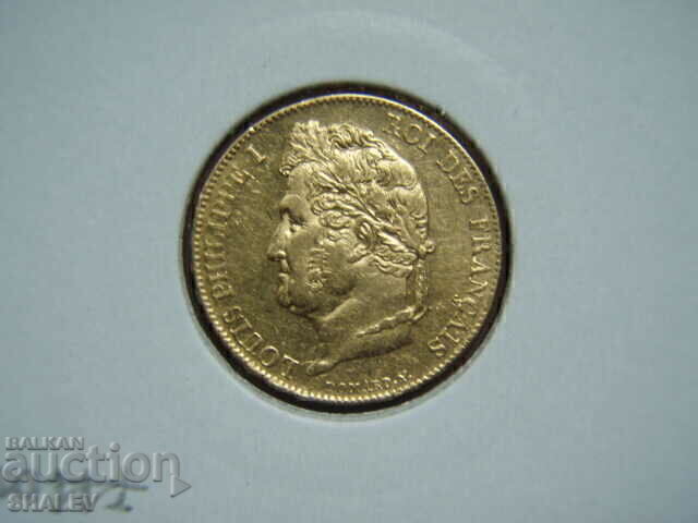 20 franci 1834 A Franța - XF/AU (aur) - 5