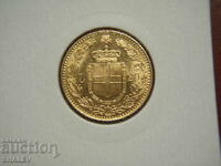 20 Lire 1897 Italy / 20 Lire Italy (RARE!!!) - AU (gold)