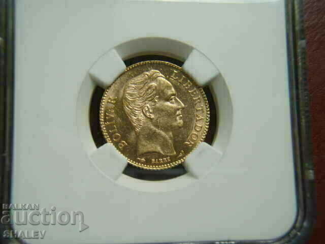 20 Bolivares 1904 Venezuela - MS62 (gold) - 6 20 Bolivares 1904 Venezuela - MS62 (gold) - 6