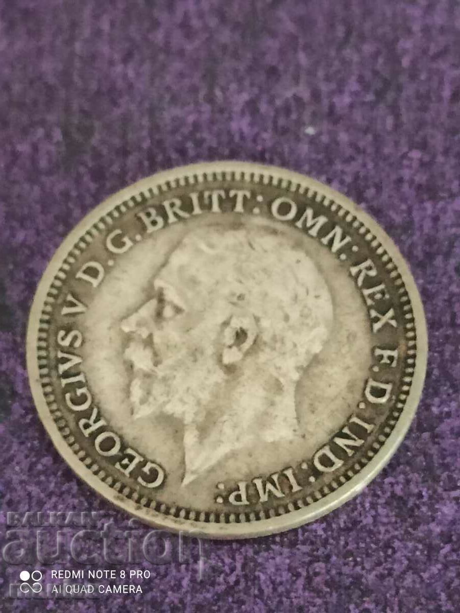 Auction 3 pence 1932 silver Great Britain Auction 3 pence 1932 silver Great Britain