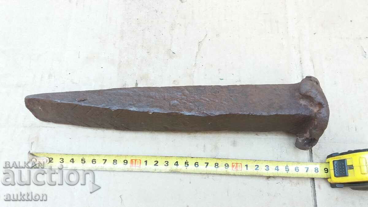 OLD SOLID CARPASS CUTTING DAGGER, DANNERS - 6