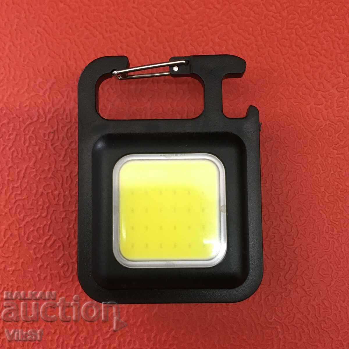 Waterproof COB LED Flashlight Keychain Opener - 5 Waterproof COB LED Flashlight Keychain Opener - 5