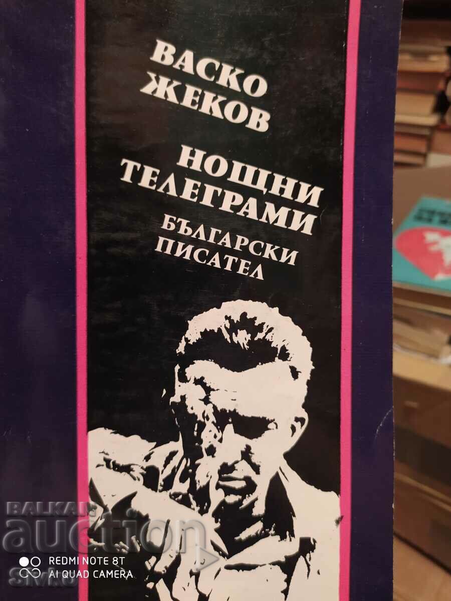 Night Telegrams, Vasko Zhekov