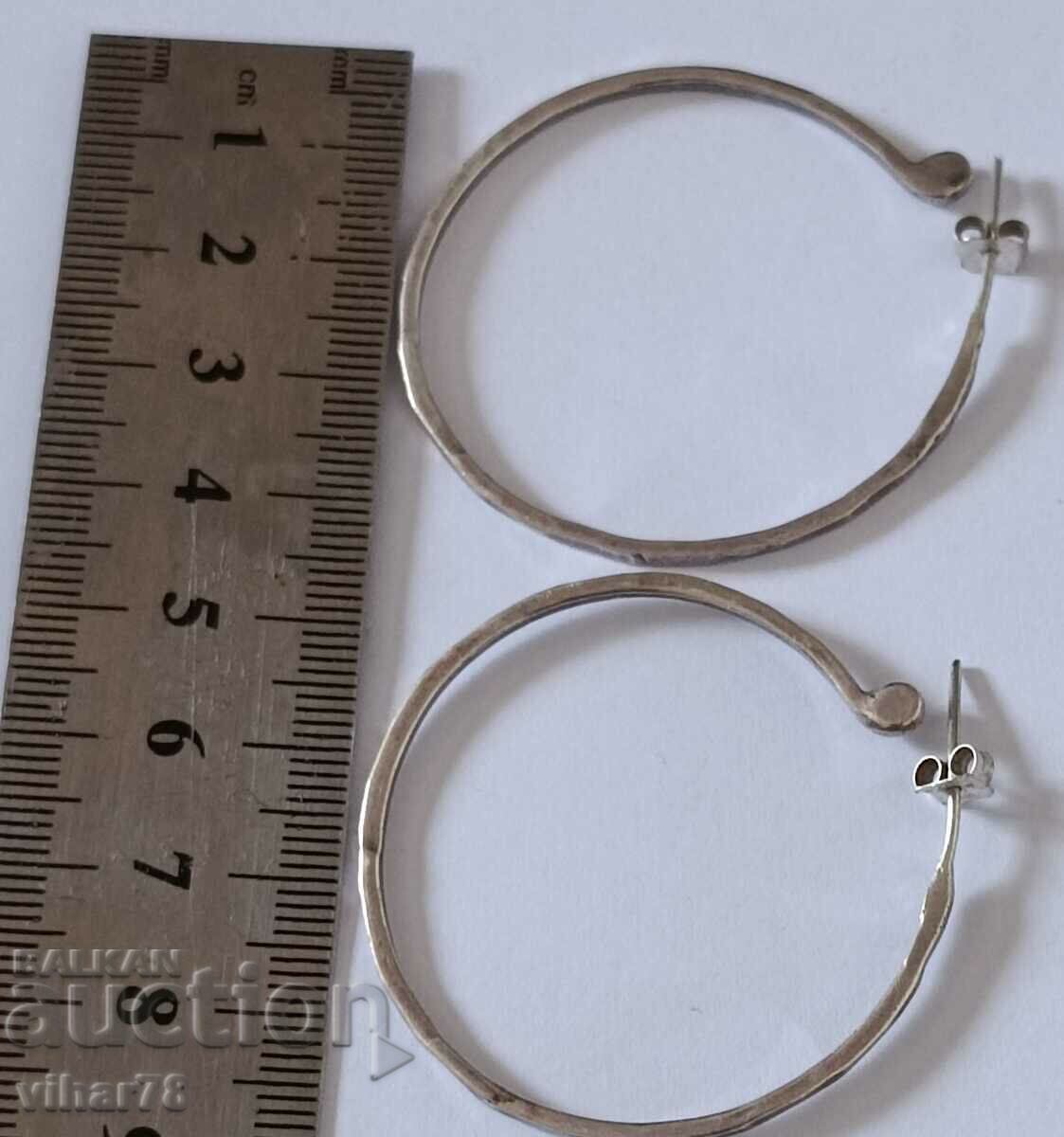 Auction silver earrings Auction silver earrings