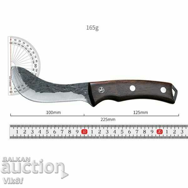 Cuțit forjat manual 5Cr15Mov - 100x225 cu preț 37.50 BGN | € 19.17 Cuțit forjat manual 5Cr15Mov - 100x225 cu preț 37.50 BGN | € 19.17