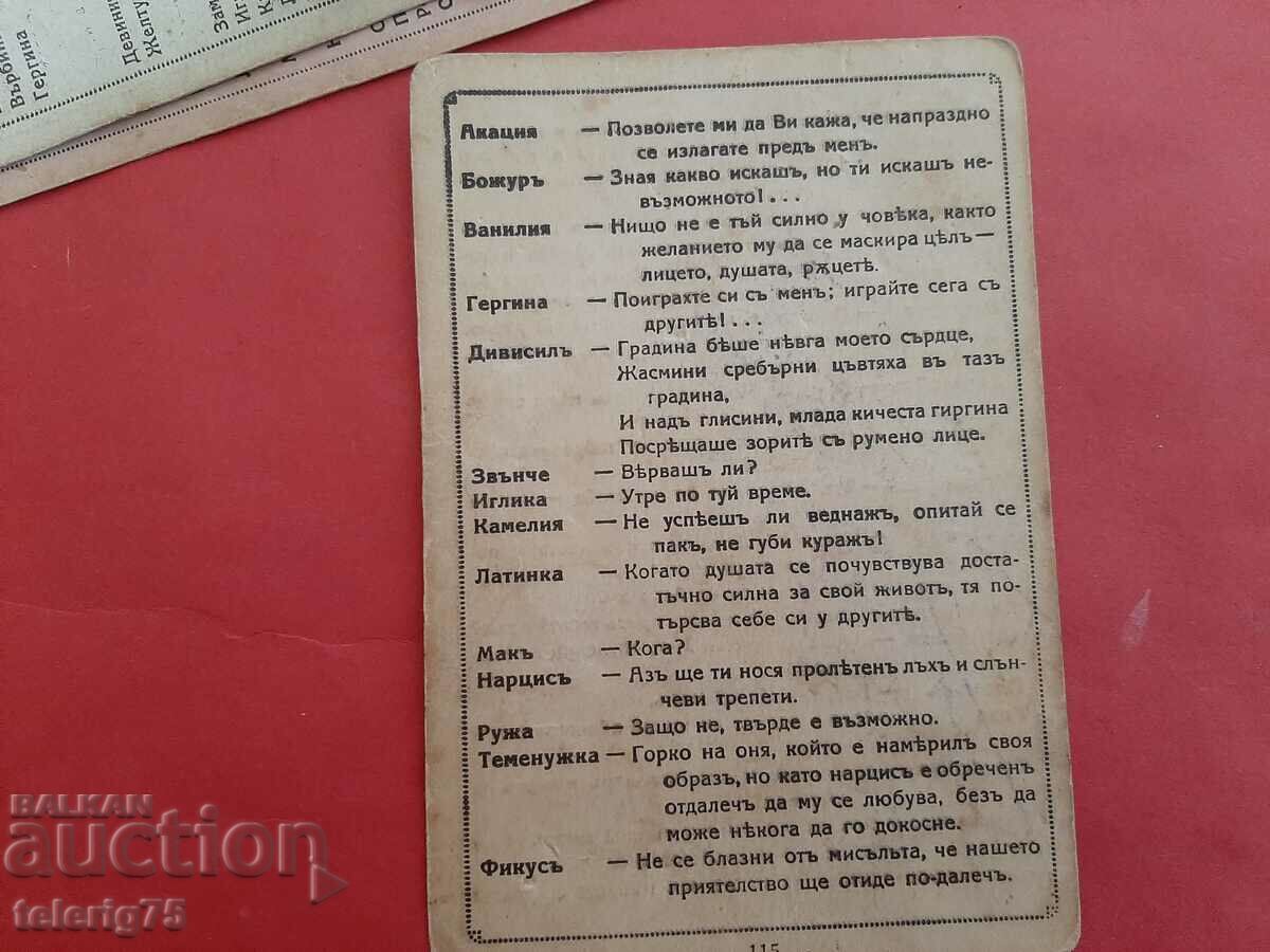 Old Cartoons Conversation/Polylogue of Flowers about Love-1930 - 6 Old Cartoons Conversation/Polylogue of Flowers about Love-1930 - 6