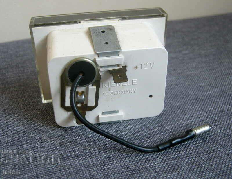 Auction Kienzle vintage car clock Germany 12V Auction Kienzle vintage car clock Germany 12V