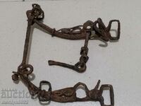 Οθωμανικό χειροποίητο χαλινάρι, σφυρήλατο σίδερο, ιππικό