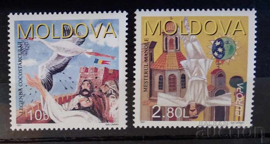 Молдова 1997 Европа CEPT Приказки и легенди/Птици MNH