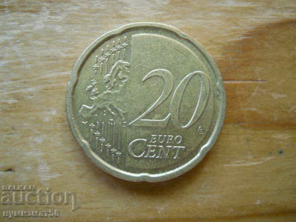 20 λεπτά του ευρώ 2010 - Γερμανία