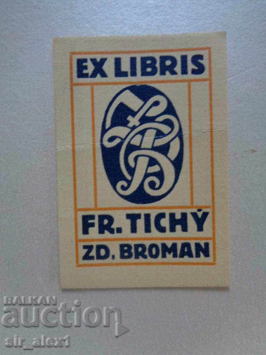 From the collection of Czech bookplates