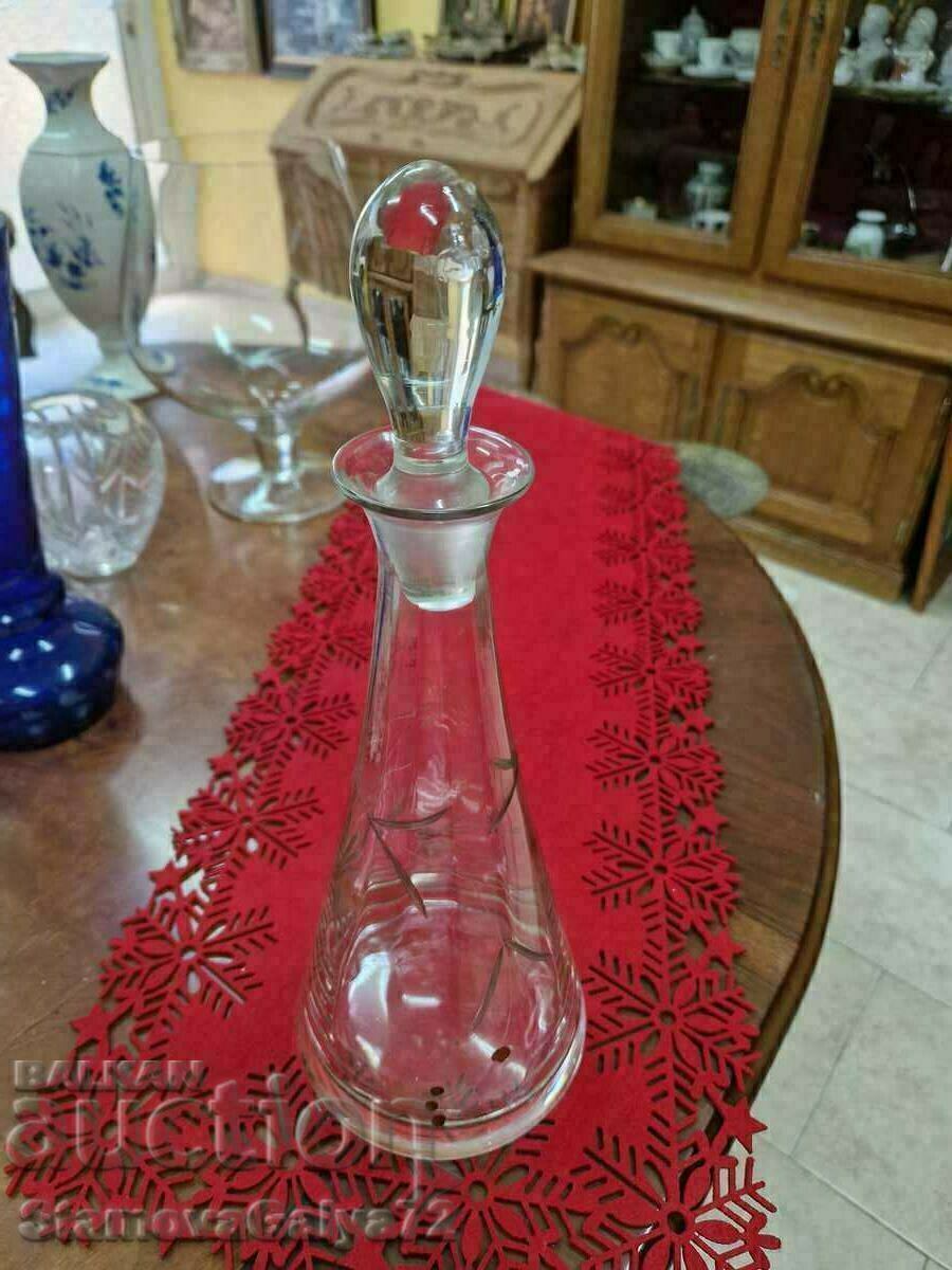 Unique antique decanter hand engraved and painted - 5 Unique antique decanter hand engraved and painted - 5