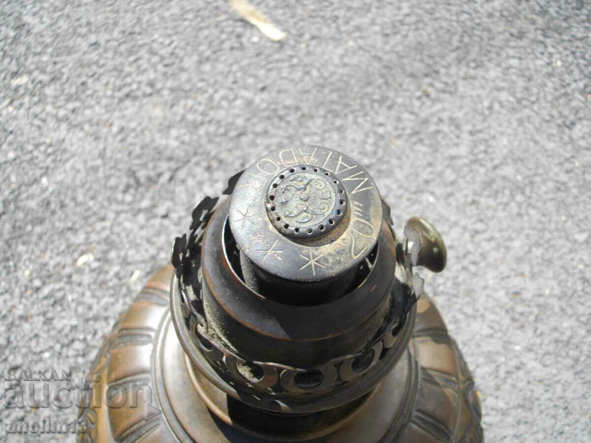 Livrarea LAMPĂ PE GAZ MATADOR VECHI 20